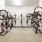 bike storage room with ample hooks for bikes